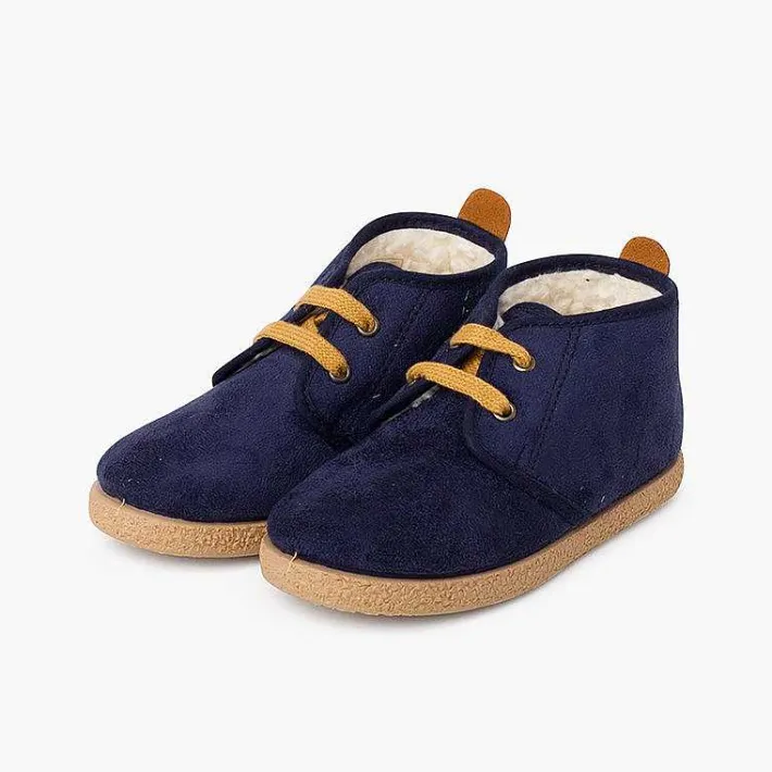 Pisamonas Boots>Shearling Lining Boots With Camel Back Strip