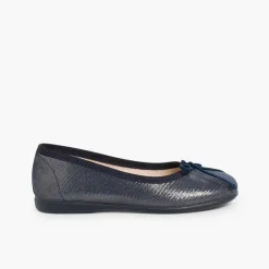 Pisamonas Ballet Pumps And Flats>Shiny Ballerinas For Girls And Women