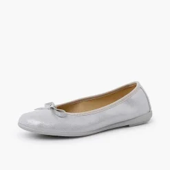 Pisamonas Ballet Pumps And Flats>Shiny Ballet Pumps With Bow