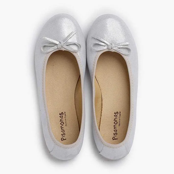 Pisamonas Ballet Pumps And Flats>Shiny Ballet Pumps With Bow