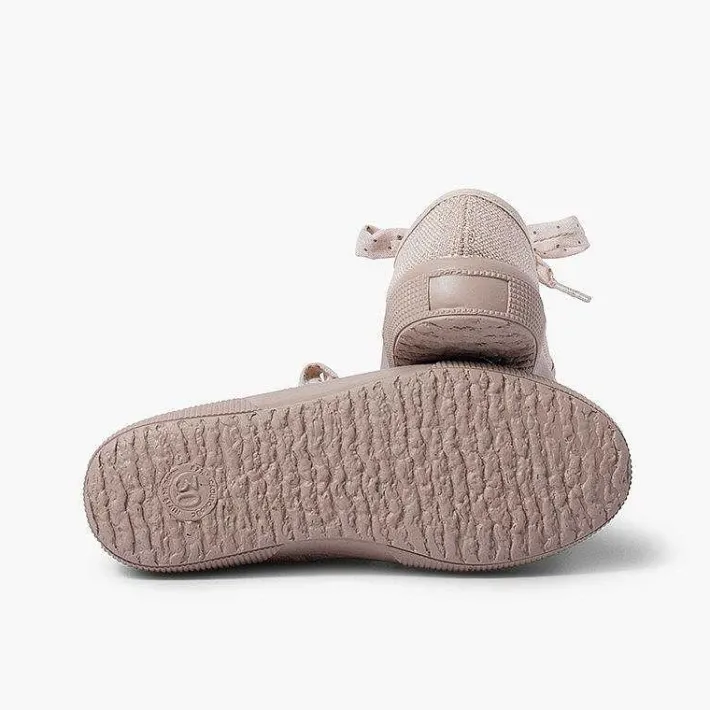 Pisamonas Trainers>Shiny Linen Trainers For Women And Girls
