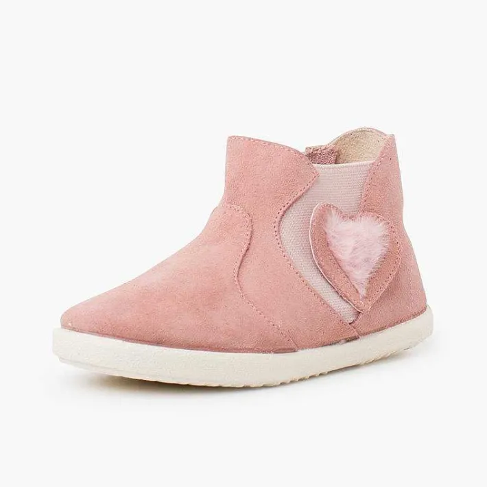 Pisamonas Boots>Side Elastic Boot With Soft Heart
