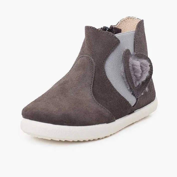 Pisamonas Boots>Side Elastic Boot With Soft Heart