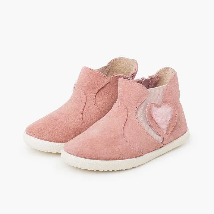 Pisamonas Boots>Side Elastic Boot With Soft Heart