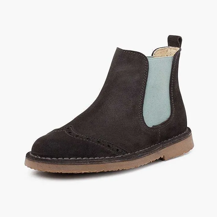 Pisamonas Boots>Side Stretch Chopped Chelsea Boot