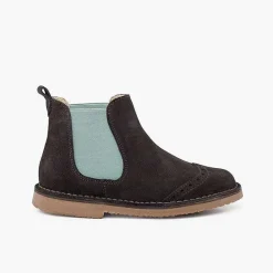 Pisamonas Boots>Side Stretch Chopped Chelsea Boot