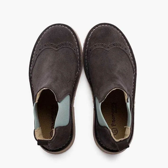 Pisamonas Boots>Side Stretch Chopped Chelsea Boot