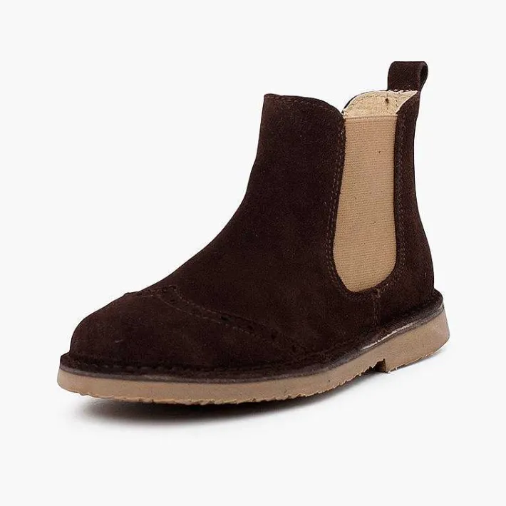 Pisamonas Boots>Side Stretch Chopped Chelsea Boot