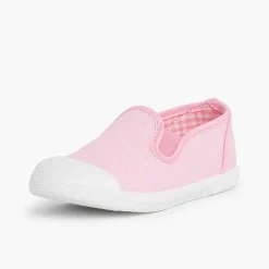 Pisamonas Trainers>Slip On Canvas Plimsolls With Elastic