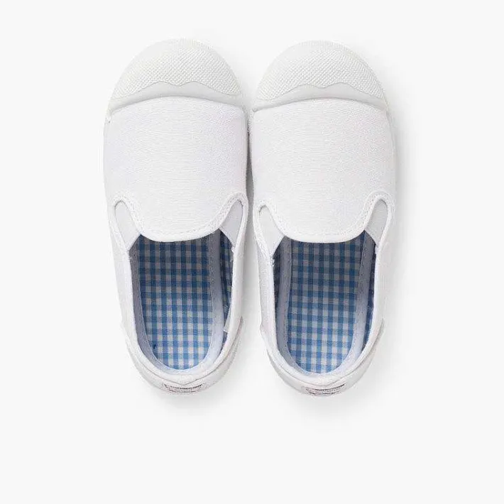 Pisamonas Trainers>Slip On Canvas Plimsolls With Elastic