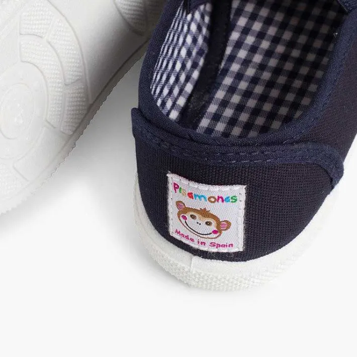 Pisamonas Trainers>Slip On Canvas Plimsolls With Elastic