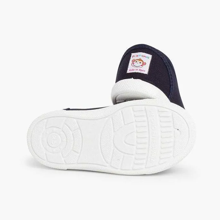 Pisamonas Trainers>Slip On Canvas Plimsolls With Elastic
