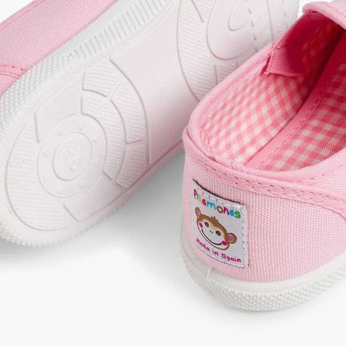 Pisamonas Trainers>Slip On Canvas Plimsolls With Elastic