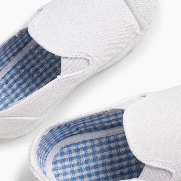 Pisamonas Trainers>Slip On Canvas Plimsolls With Elastic