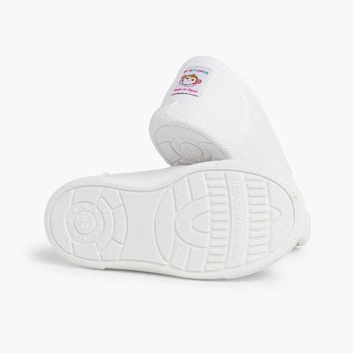 Pisamonas Trainers>Slip On Canvas Plimsolls With Elastic