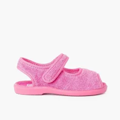 Pisamonas Slippers>Slipper Sandal Terry Towel Adherent Strip