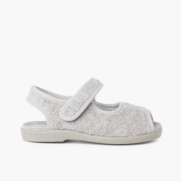 Pisamonas Slippers>Slipper Sandal Terry Towel Adherent Strip