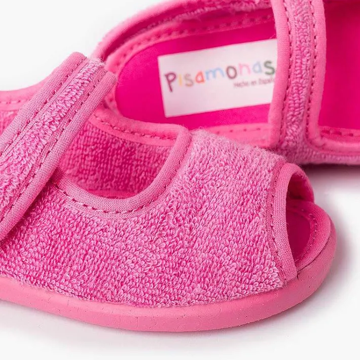 Pisamonas Slippers>Slipper Sandal Terry Towel Adherent Strip