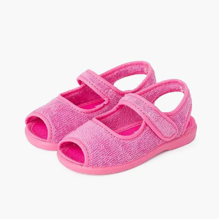 Pisamonas Slippers>Slipper Sandal Terry Towel Adherent Strip
