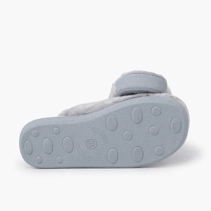 Pisamonas Slippers>Slippers Clog Message Colour Grey