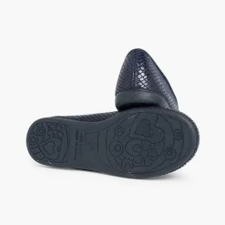 Pisamonas Ballet Pumps And Flats>Snake Print Ballet Pumps