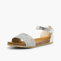 Pisamonas Sandals>Snakeskin Print Bio Sandals