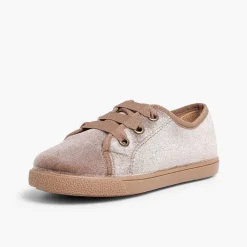 Pisamonas Trainers>Sneakers Girls Velvet Shiny