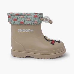 Pisamonas Wellies>Snoopy Water Boots Adjustable Collar
