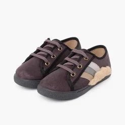 Pisamonas Trainers>Soft Furry Cloud Tennis Shoes Colour Grey