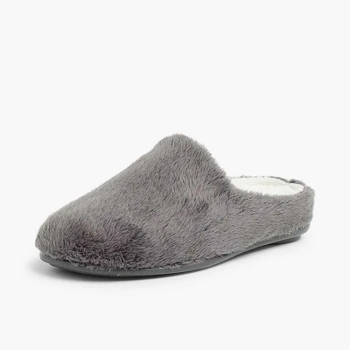 Pisamonas Slippers>Soft Furry House Slippers