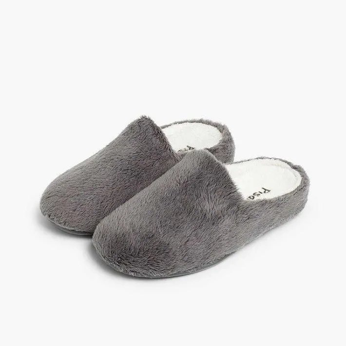 Pisamonas Slippers>Soft Furry House Slippers