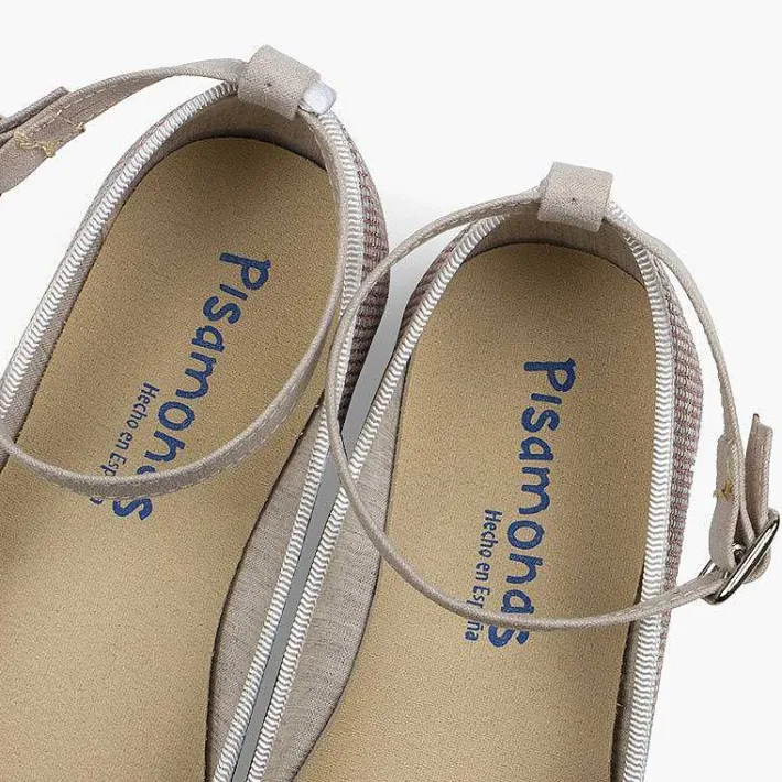 Pisamonas Ballet Pumps And Flats>Sparkly Ballet Flats With Ankle Bracelet