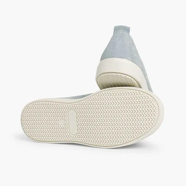Pisamonas Trainers>Split Leather Lace-Up Trainers
