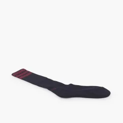 Pisamonas School Shoes>Sport Sock Triple Horizontal Stripe