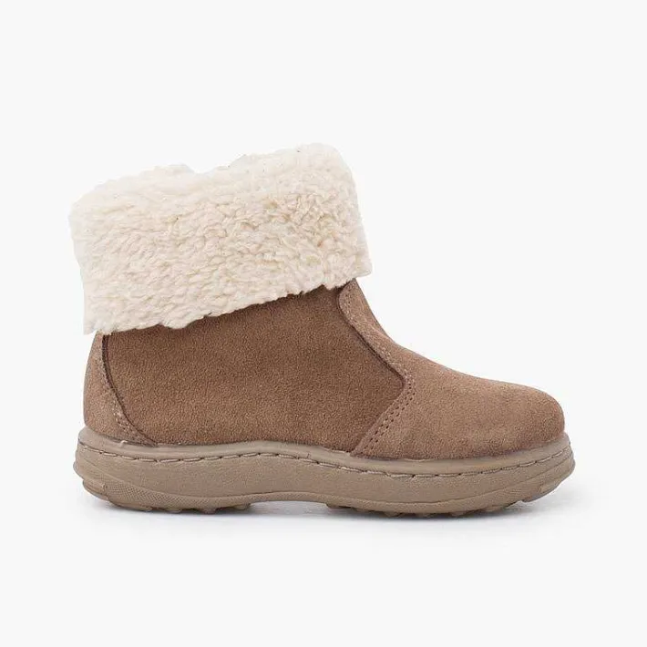 Pisamonas Boots>Sport Sole Boot With Zipper And Shearling