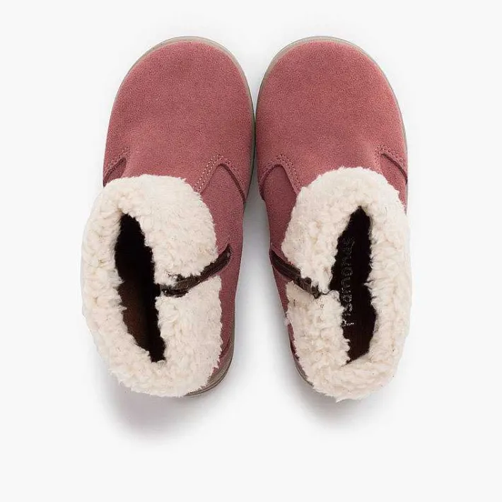 Pisamonas Boots>Sport Sole Boot With Zipper And Shearling