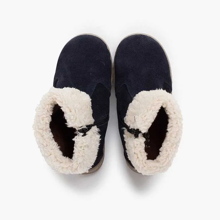 Pisamonas Boots>Sport Sole Boot With Zipper And Shearling