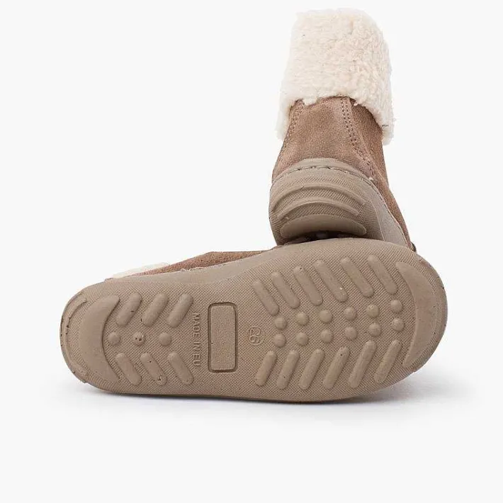 Pisamonas Boots>Sport Sole Boot With Zipper And Shearling