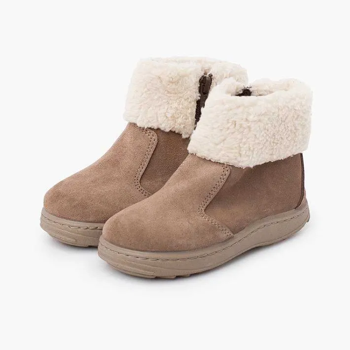 Pisamonas Boots>Sport Sole Boot With Zipper And Shearling