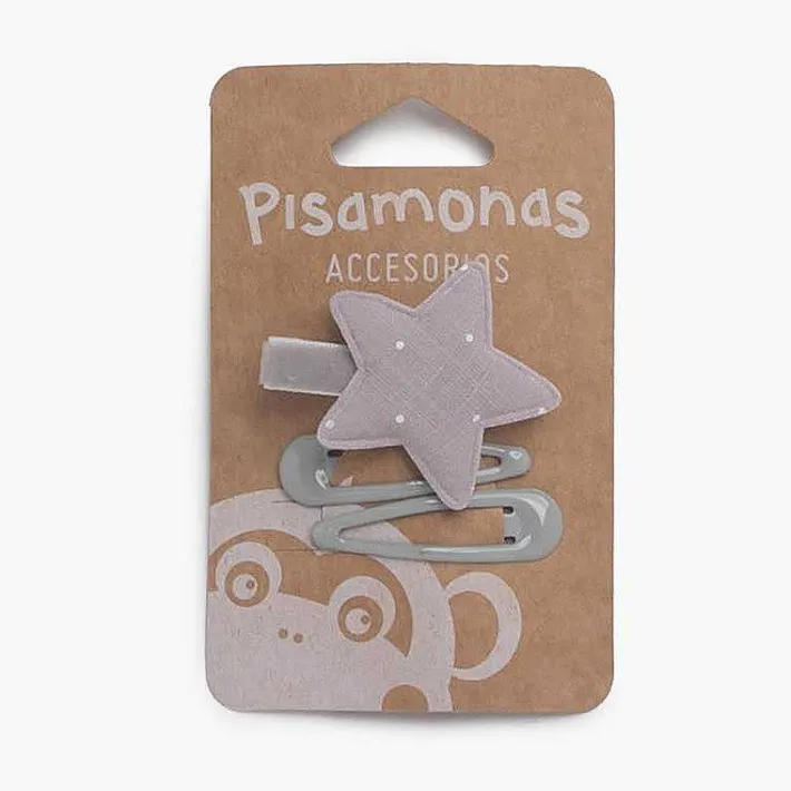 Pisamonas Hair Accessories>Star Clip And Hairpins Pack