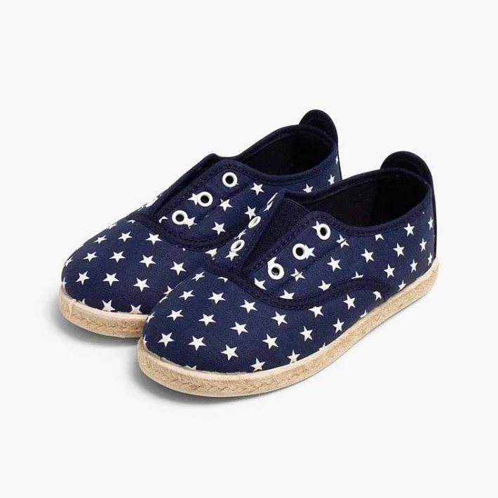 Pisamonas Trainers>Star Print Trainers Without Laces