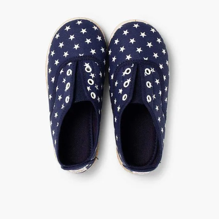 Pisamonas Trainers>Star Print Trainers Without Laces