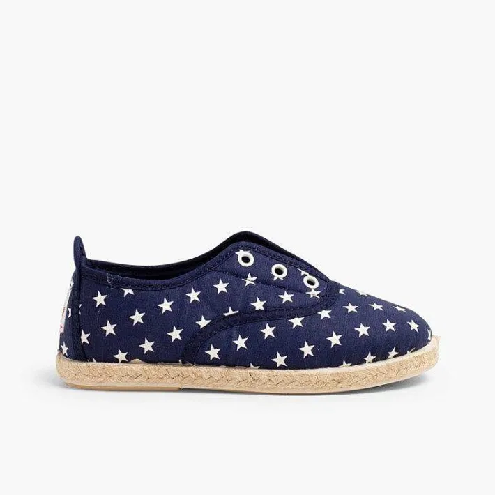 Pisamonas Trainers>Star Print Trainers Without Laces