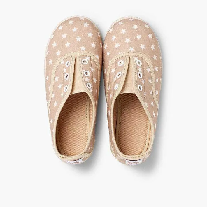 Pisamonas Trainers>Star Print Trainers Without Laces