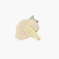 Pisamonas Hair Accessories>Strawberry Vichy Frog Clip