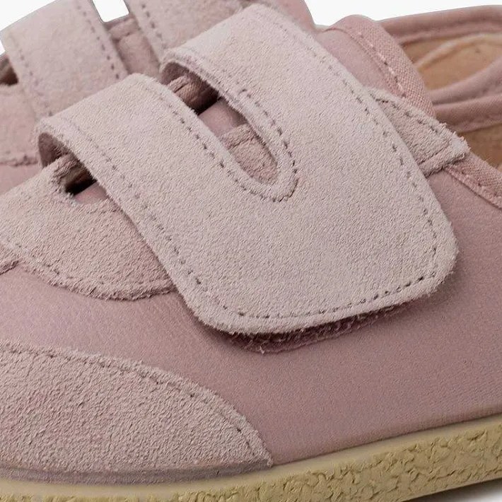 Pisamonas Trainers>Suede And Faux Leather Trainers