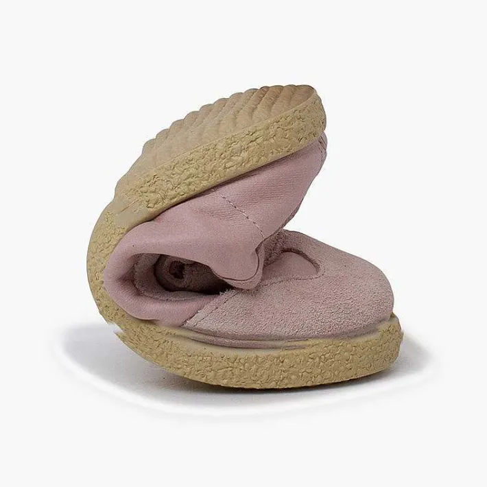 Pisamonas Trainers>Suede And Faux Leather Trainers