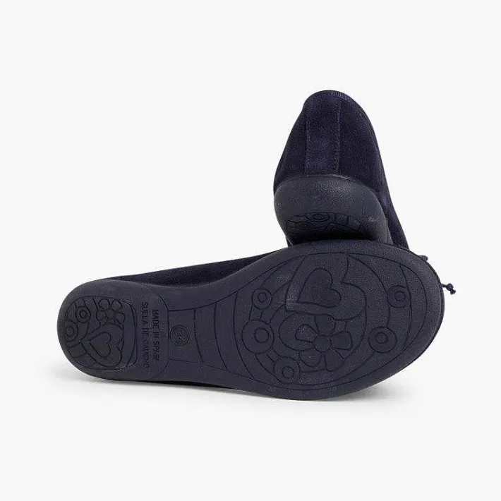 Pisamonas Ballet Pumps And Flats>Suede Ballerina Pumps