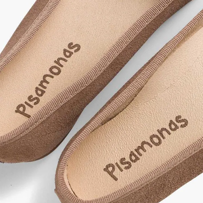 Pisamonas Ballet Pumps And Flats>Suede Ballerina Pumps