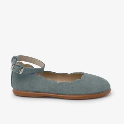 Pisamonas Ballet Pumps And Flats>Suede Ballet Pumps Bracelet Wave Details